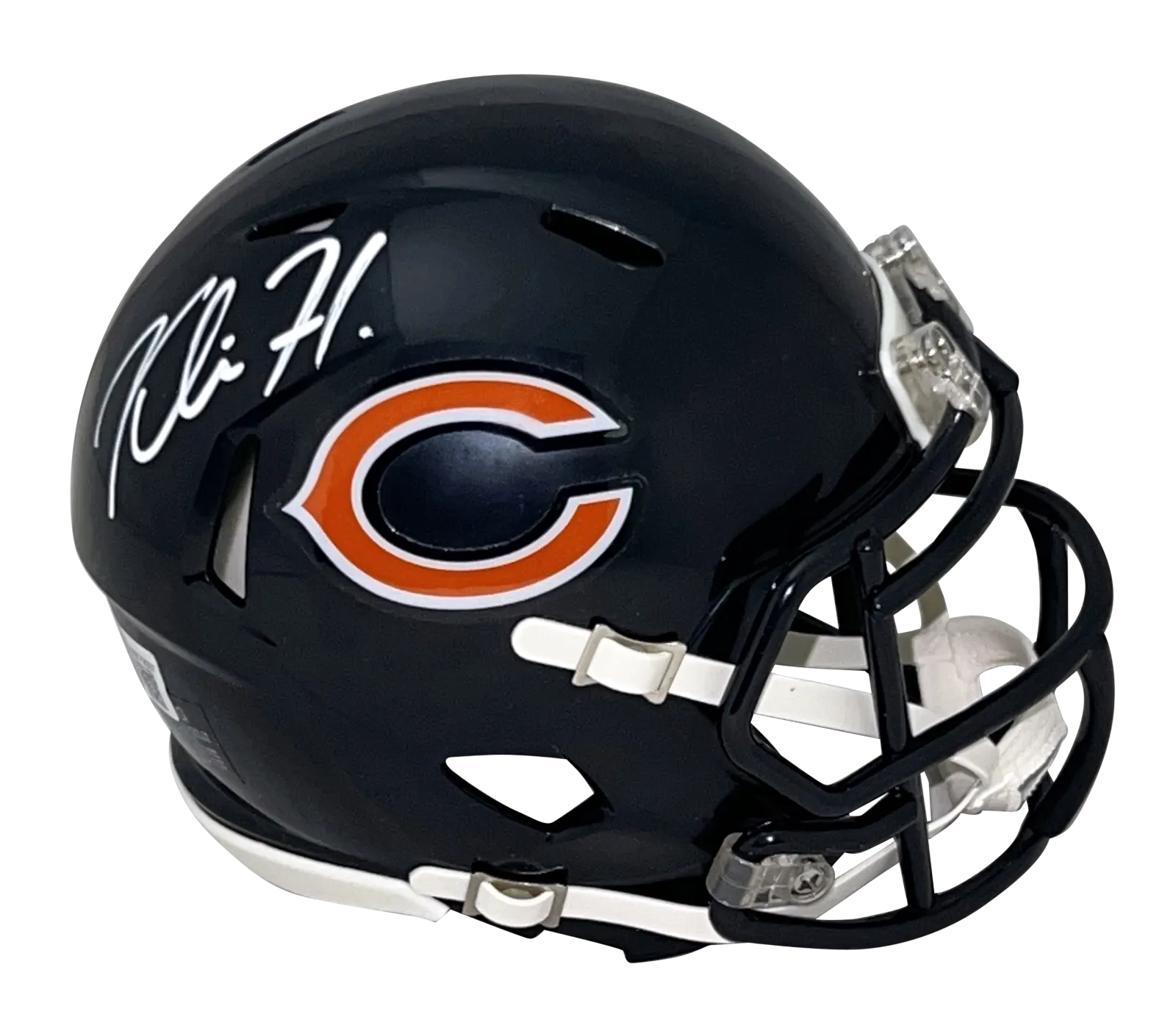 KHALIL HERBERT AUTOGRAPHED SIGNED CHICAGO BEARS SPEED MINI HELMET BECKETT