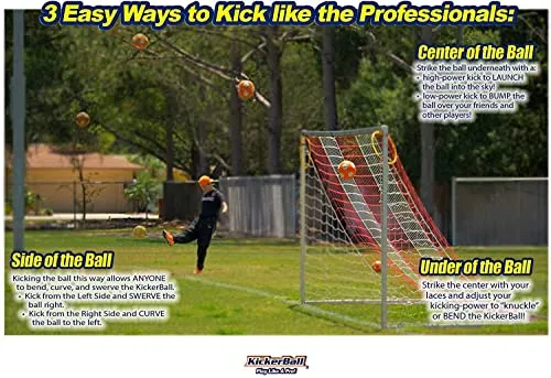 Kickerball - Curve and Swerve Football Toy