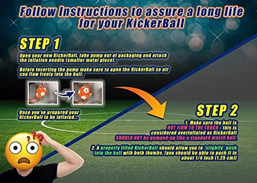 Kickerball - Curve and Swerve Football Toy