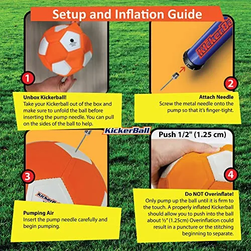 Kickerball - Curve and Swerve Football Toy