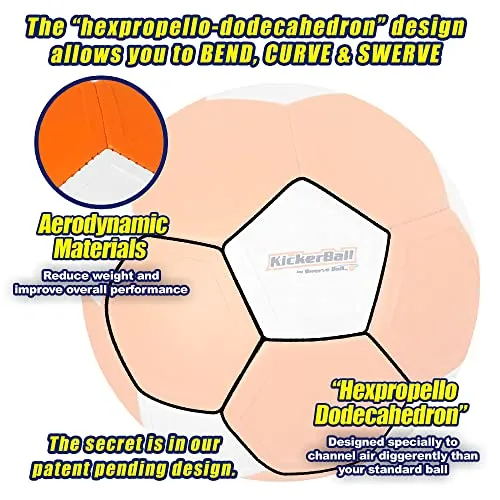 Kickerball - Curve and Swerve Football Toy