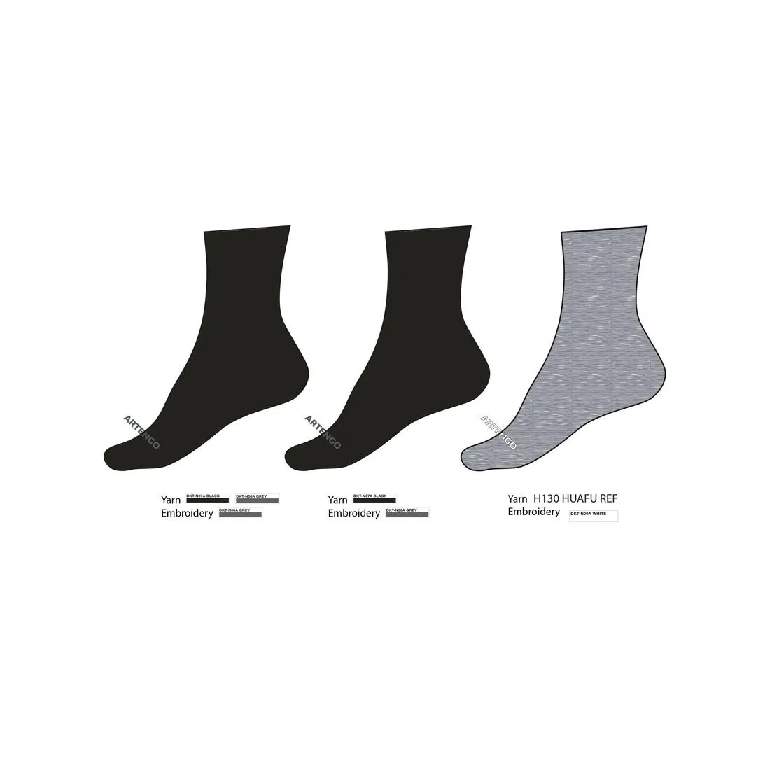 Kids' High Sports Socks Tri-Pack RS 160