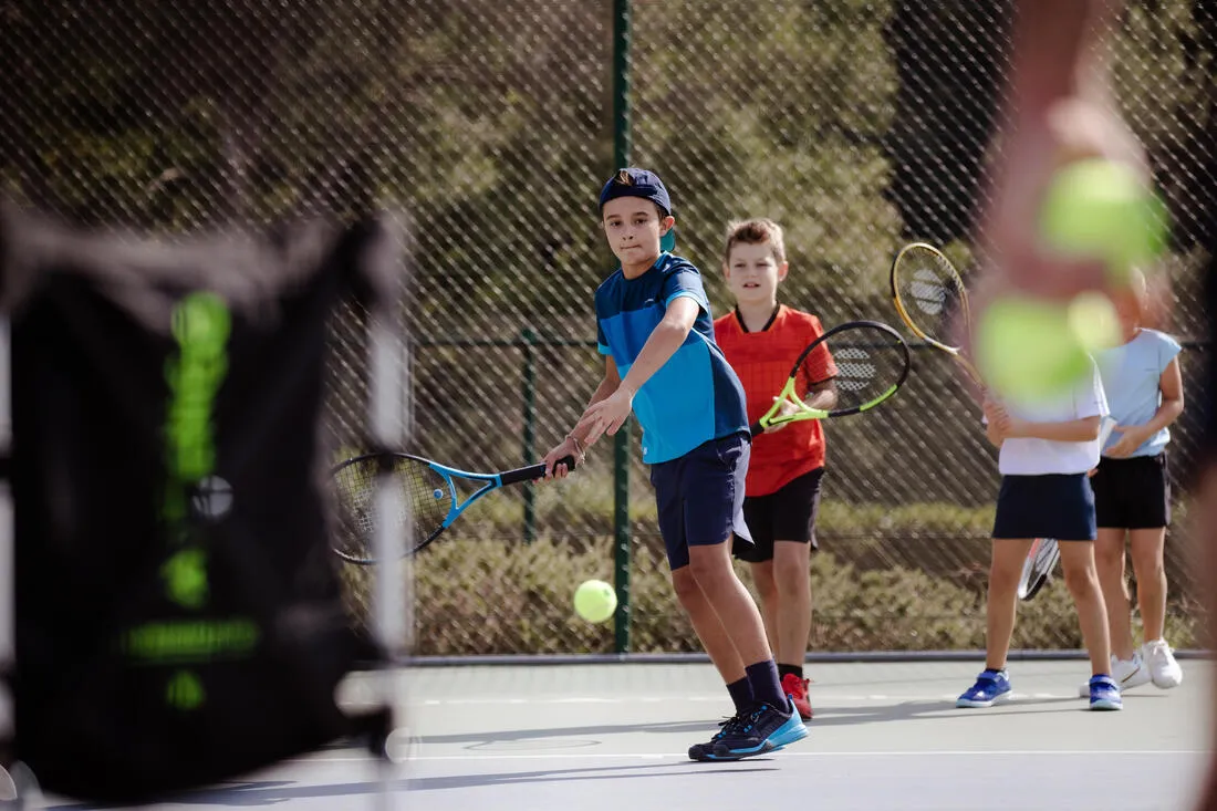 Kids' Tennis Shoes with Rip-Tab TS500 Fast - Shine