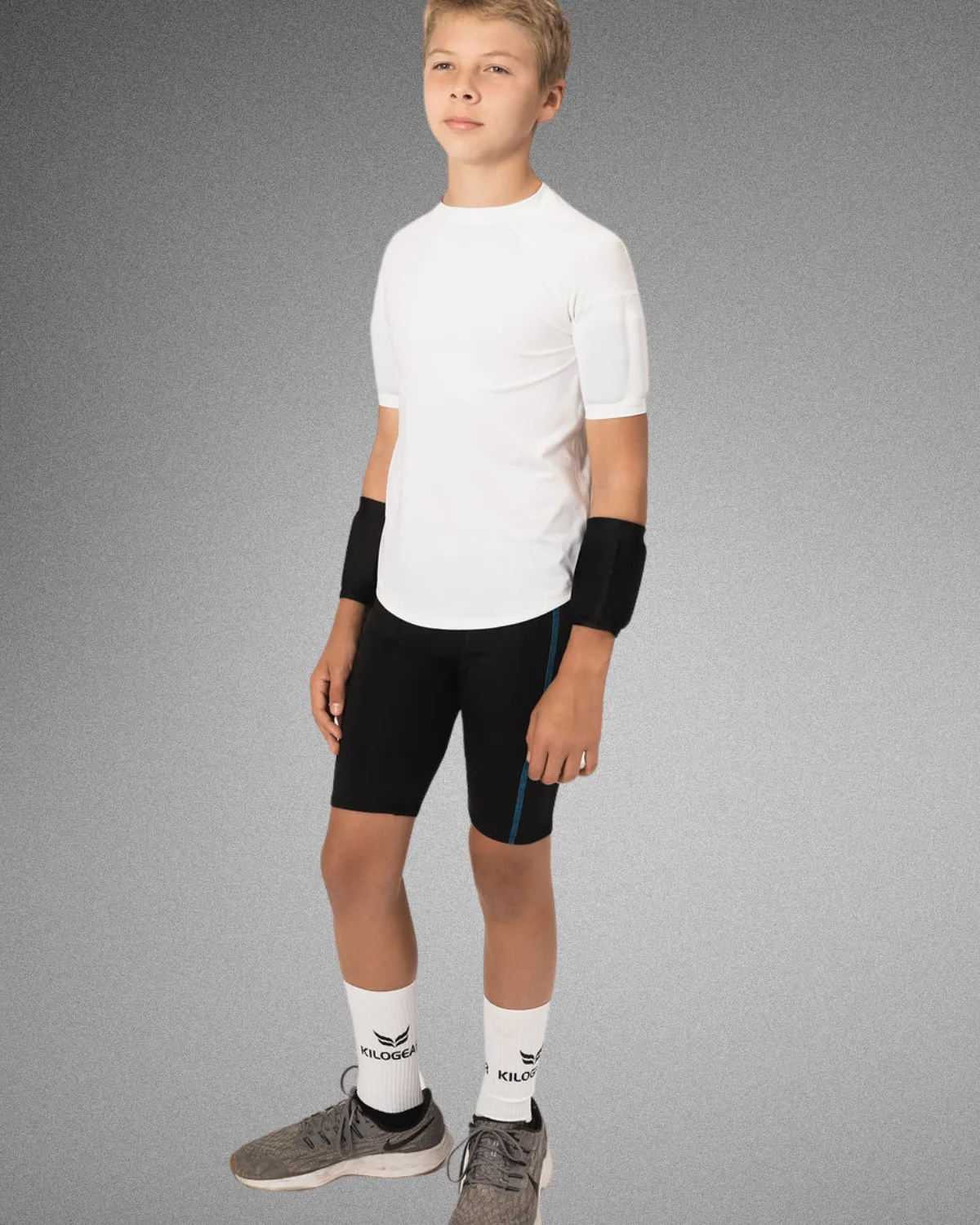 KILOGEAR Boy’s MICRO Weighted Performance Short Sleeve