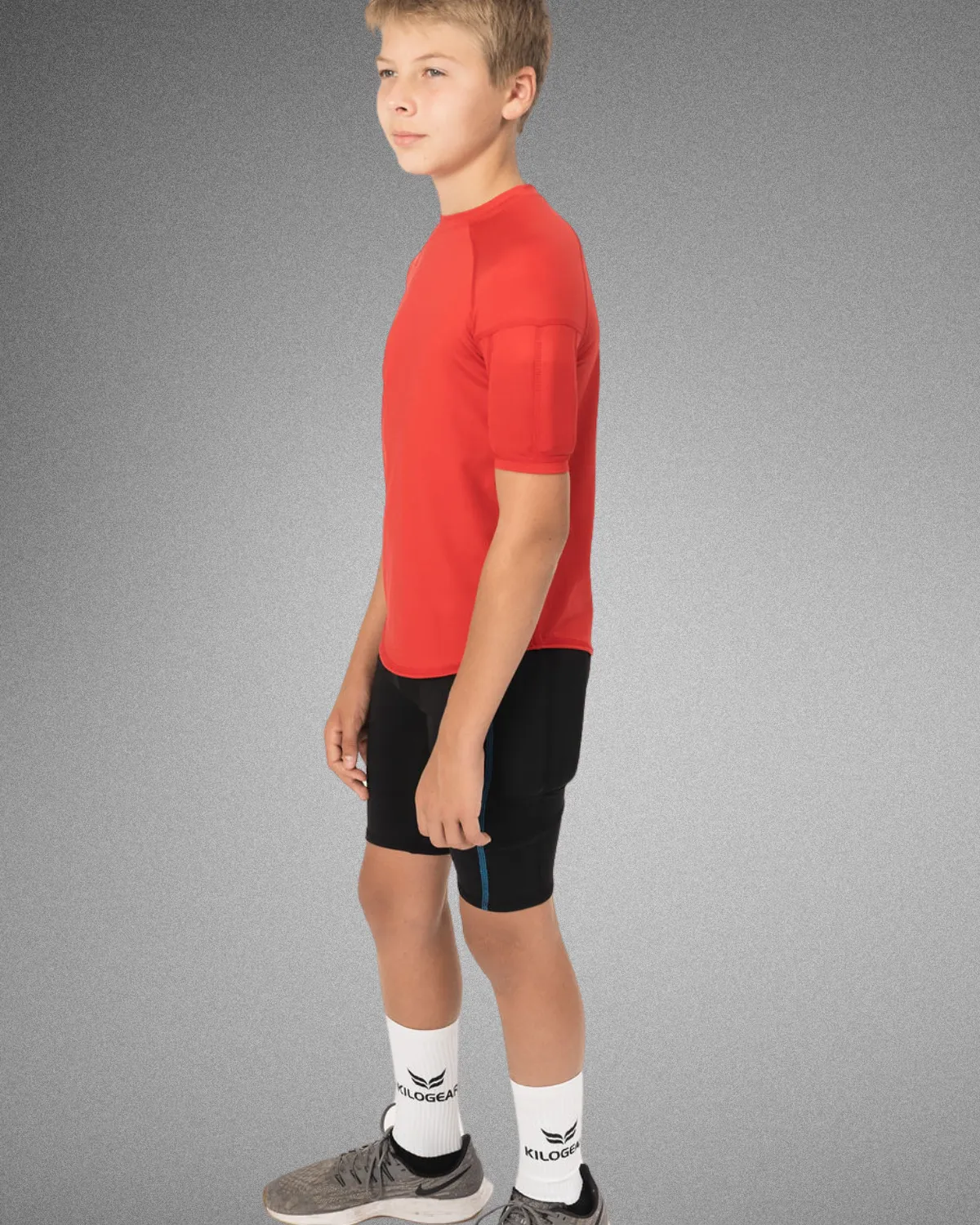 KILOGEAR Boy’s MICRO Weighted Performance Short Sleeve