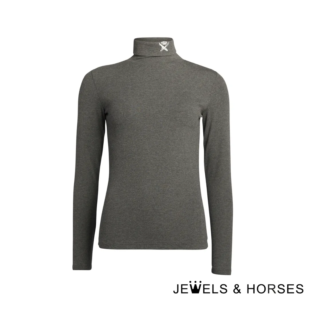 Kingsland KL Acela Ladies Roll Neck - Dark Grey
