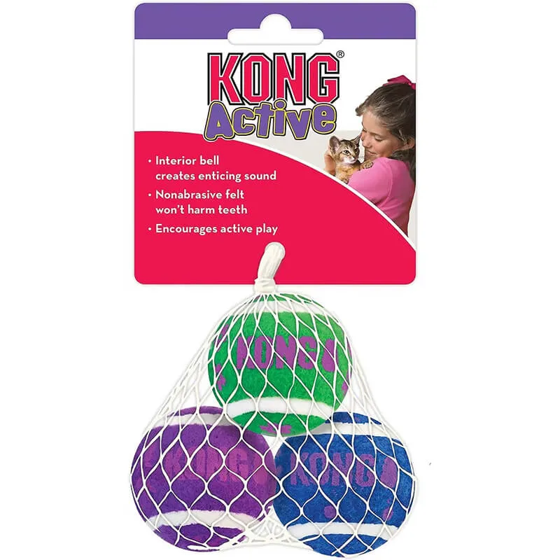 Kong Active Tennis Balls with bells