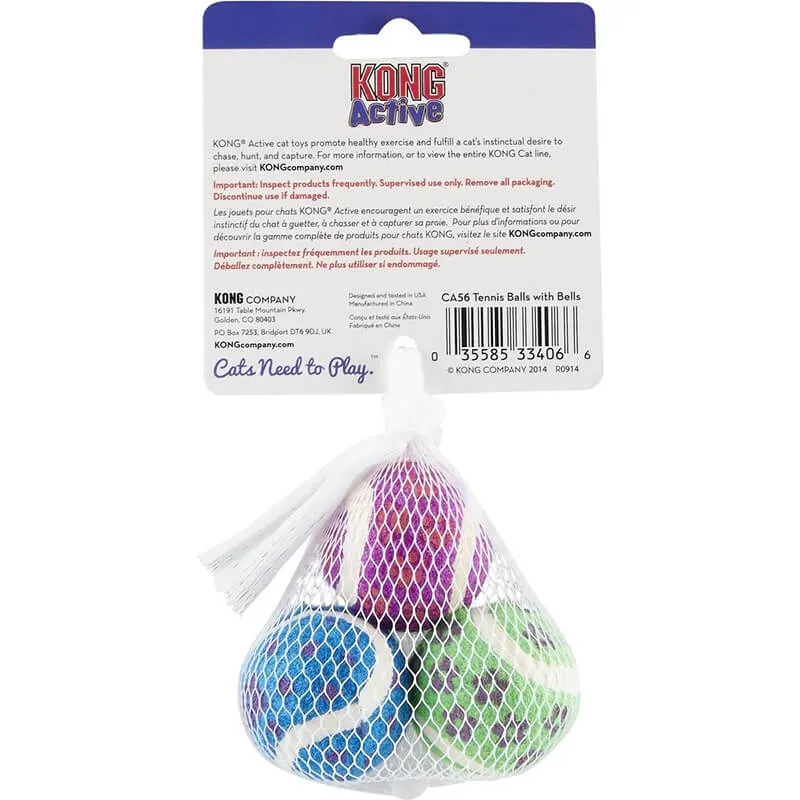 Kong Active Tennis Balls with bells