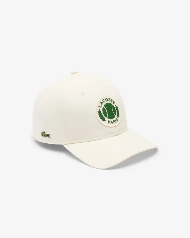 LACOSTE UNISEX ADJUSTABLE TWILL CAP