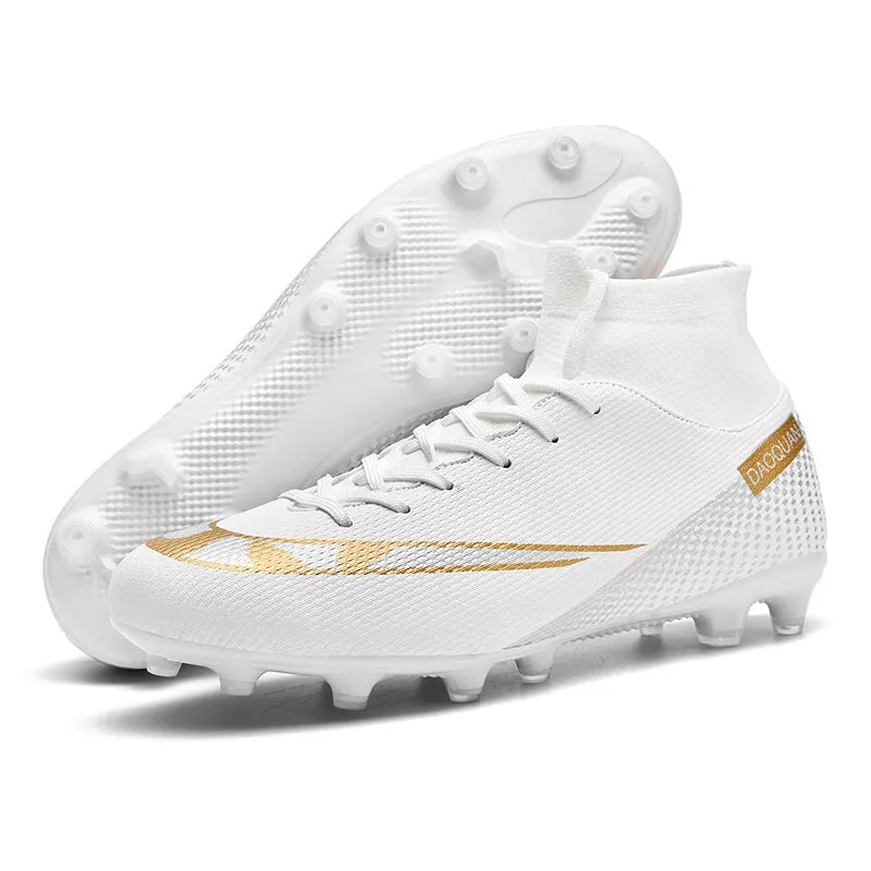 Large Adult and Kids' Soccer Cleats, Training