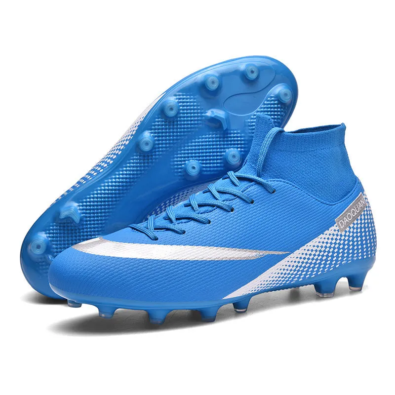 Large Adult and Kids' Soccer Cleats, Training