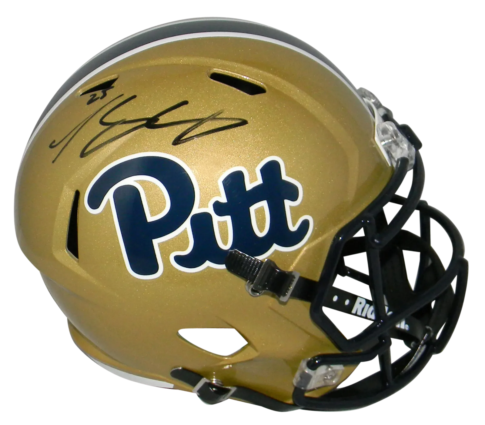 LESEAN McCOY SIGNED PITTSBURGH PITT PANTHERS FULL SIZE SPEED HELMET JSA