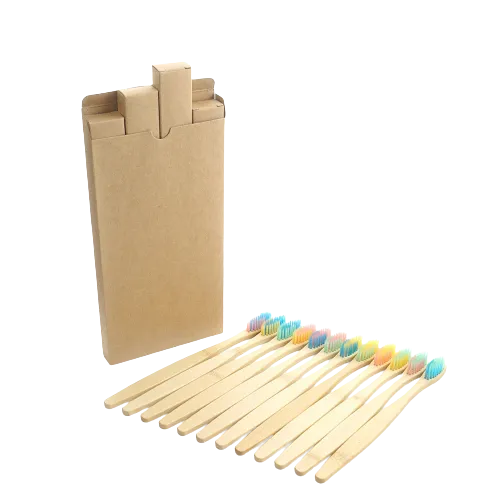 Limited Edition Bamboo Toothbrush - 10 Pieces