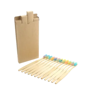 Limited Edition Bamboo Toothbrush - 10 Pieces