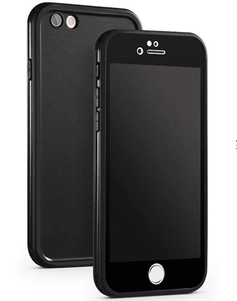 Luxury Full Waterproof Shockproof Dirt Proof Silicone Case For iPhone