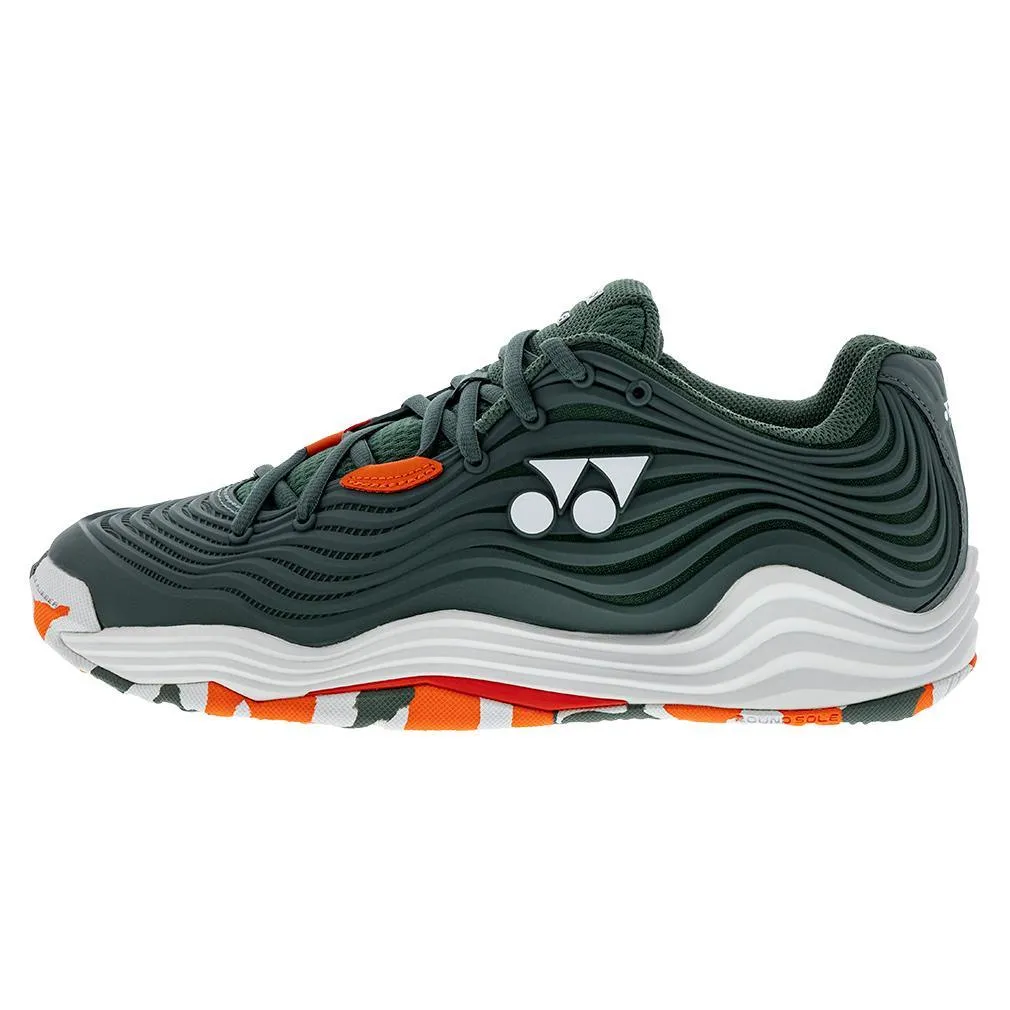 Men's Fusionrev 5 Clay Tennis Shoes Olive