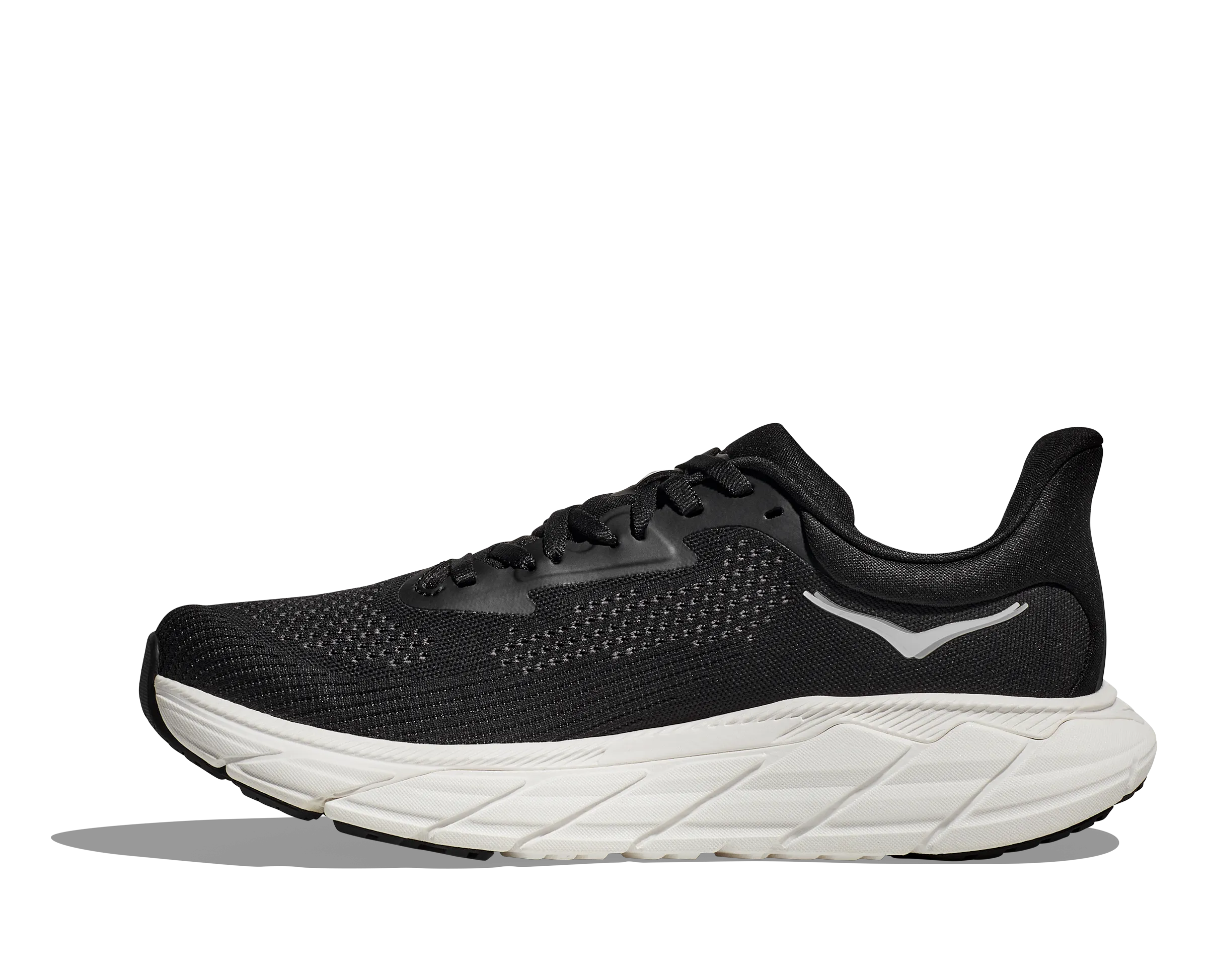 Men's HOKA Arahi 7 Running Shoe in Black | White