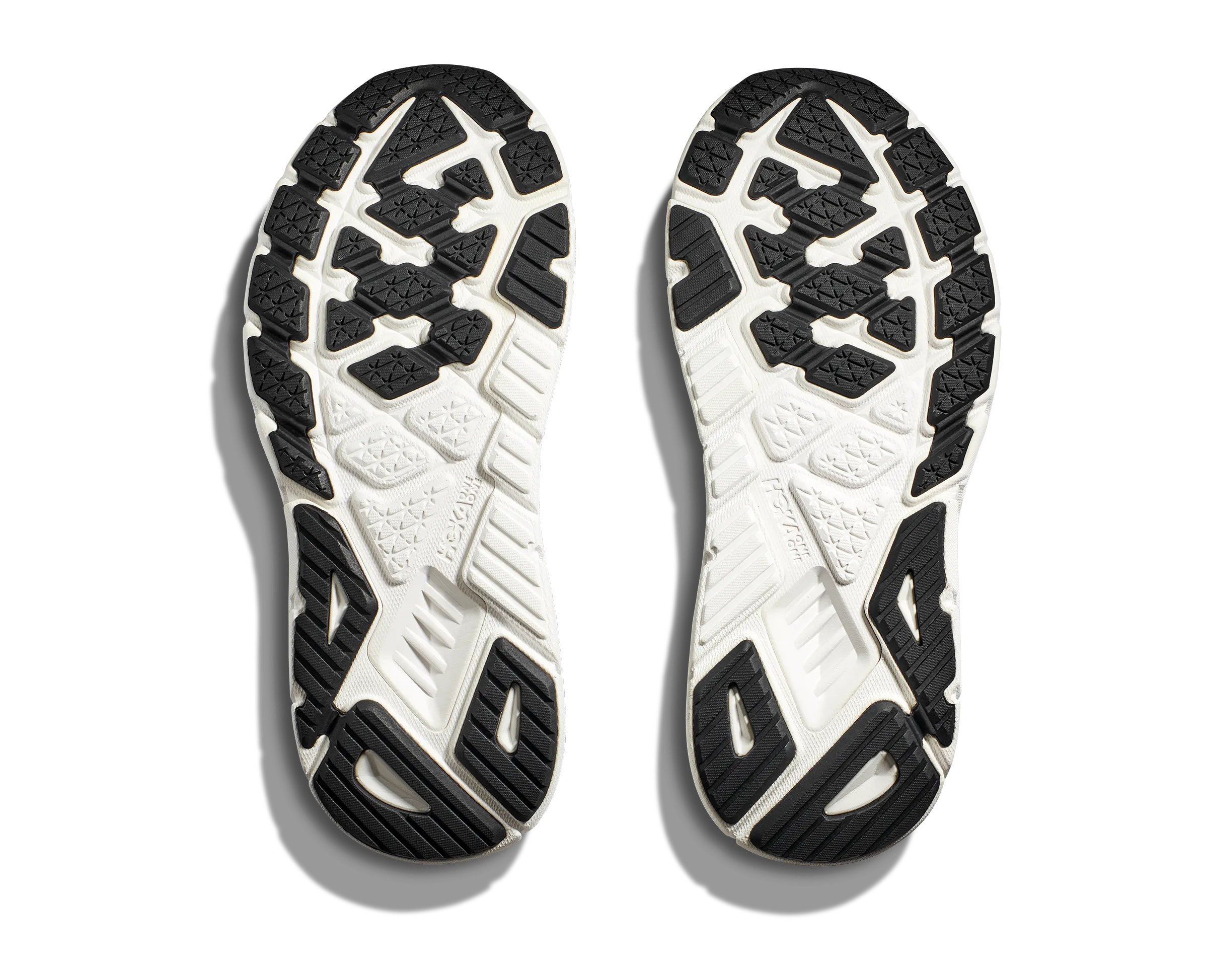Men's HOKA Arahi 7 Running Shoe in Black | White