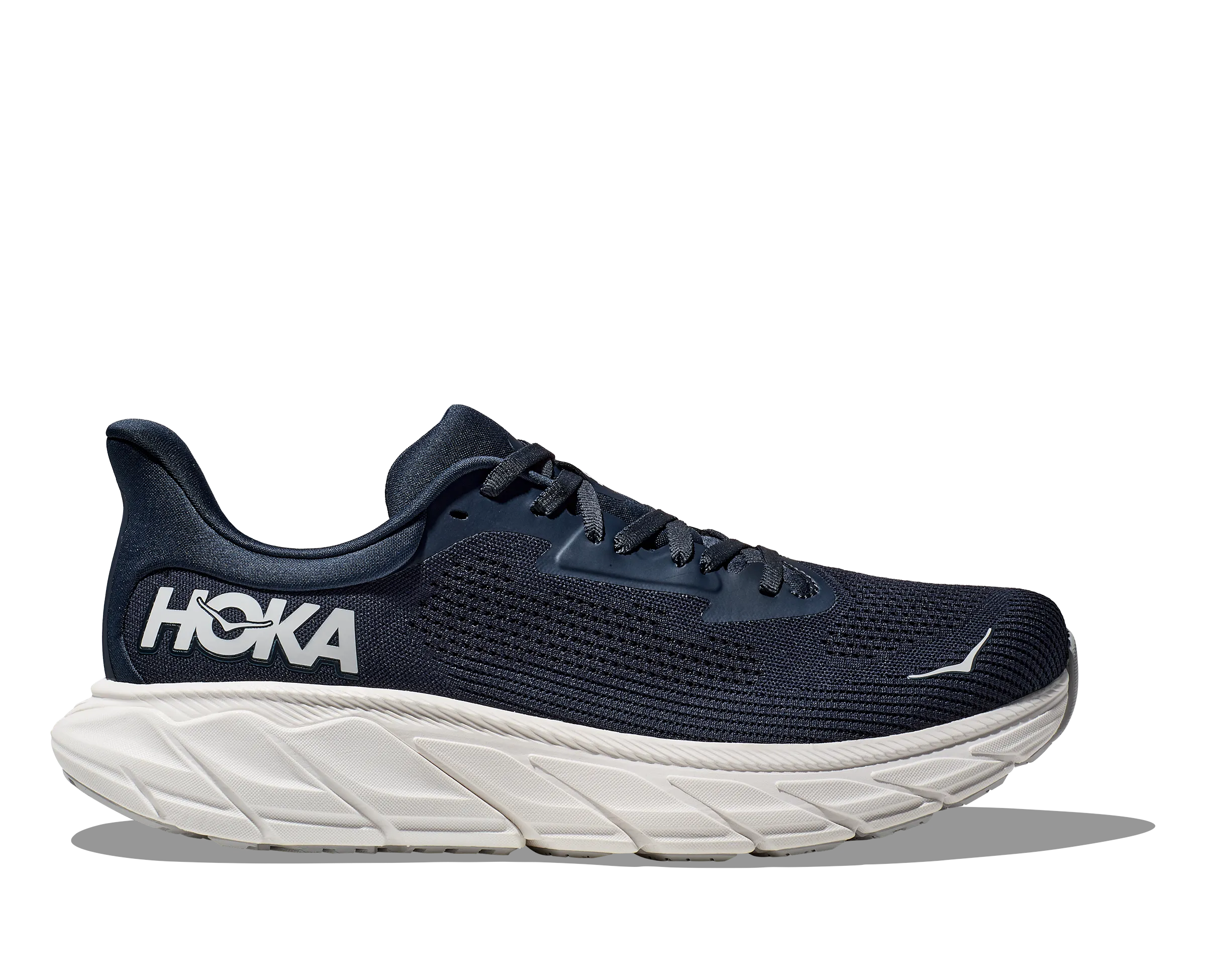 Men's HOKA Arahi 7 Running Shoe in Outer Space | White