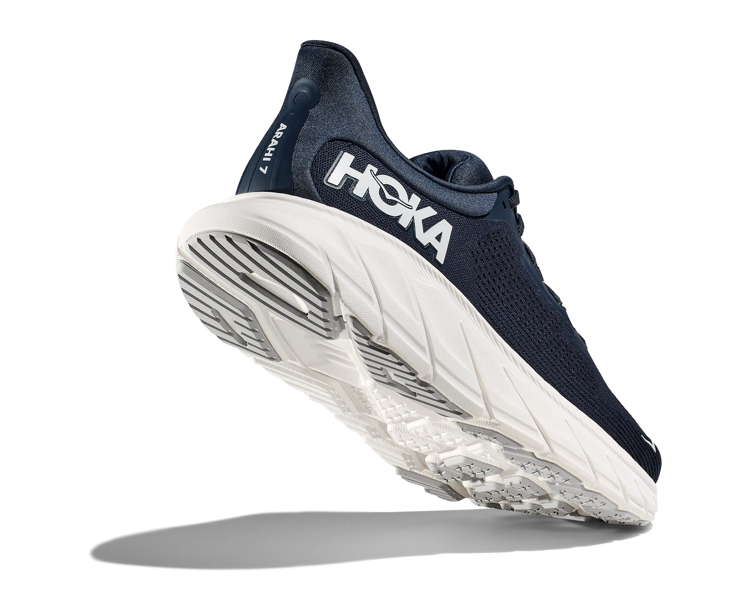 Men's HOKA Arahi 7 Running Shoe in Outer Space | White