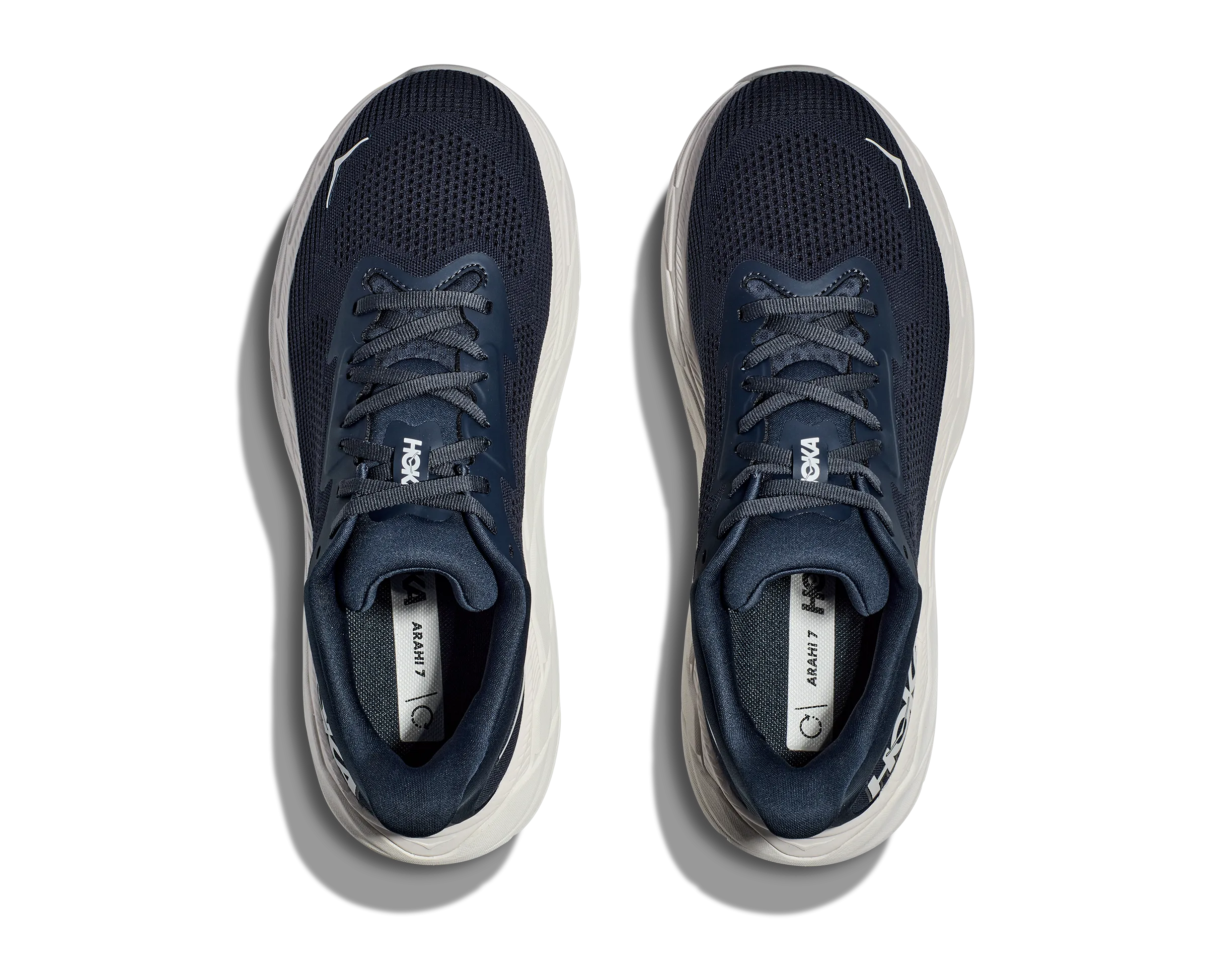 Men's HOKA Arahi 7 Running Shoe in Outer Space | White