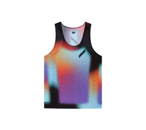 Men's Race Vest | Black Rainbow Dot (SS25)