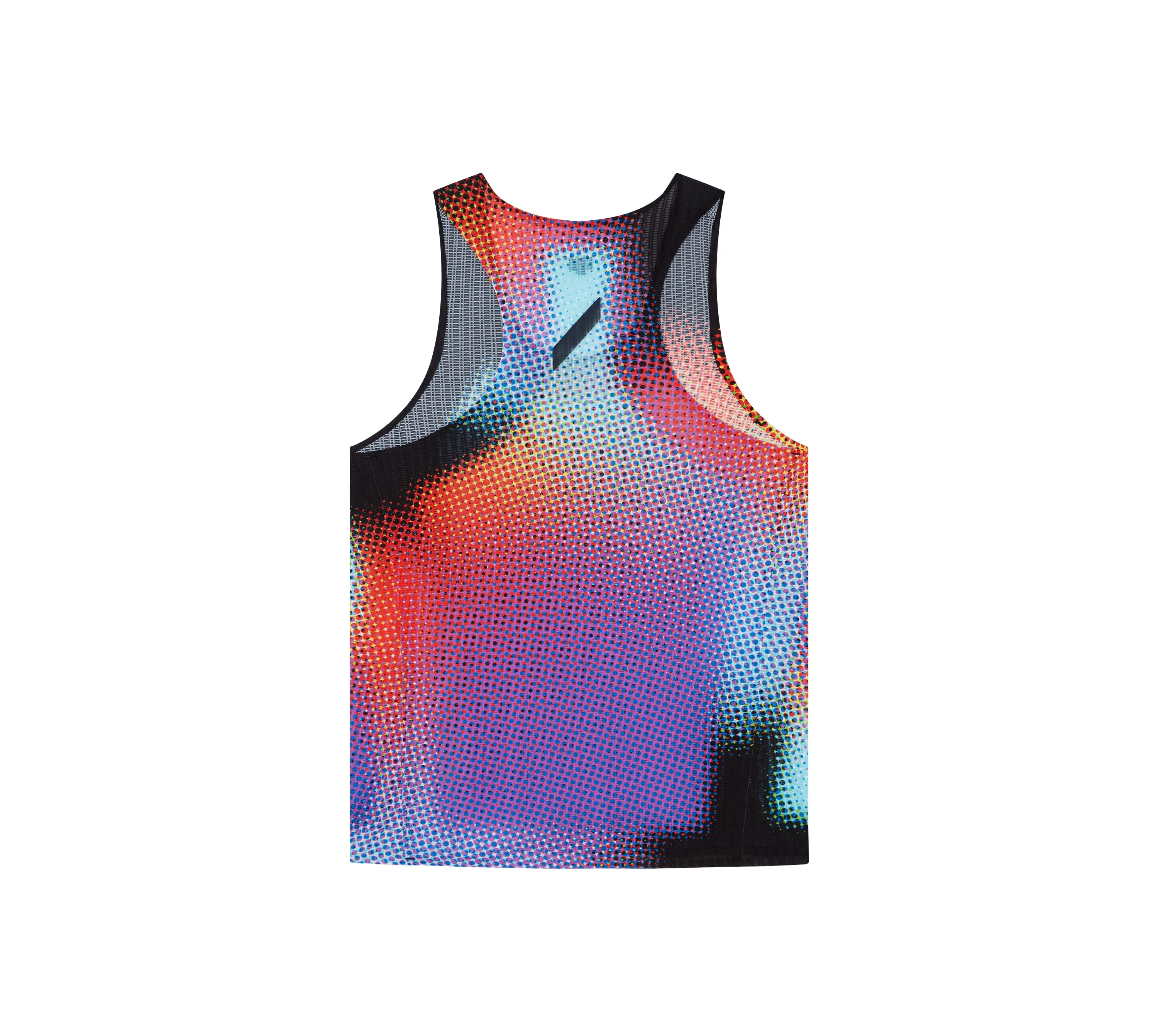 Men's Race Vest | Black Rainbow Dot (SS25)