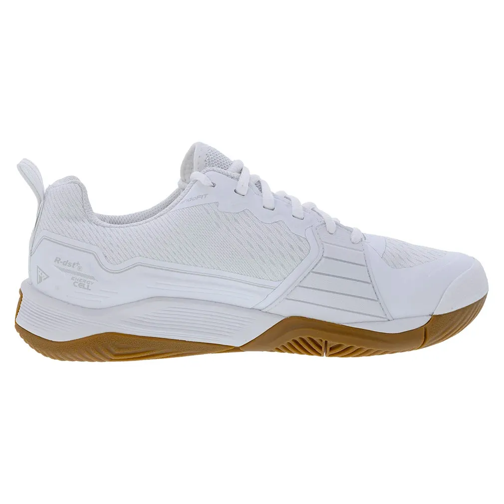 Men`s Rush Pro 4.5 Tennis Shoes White and Gum