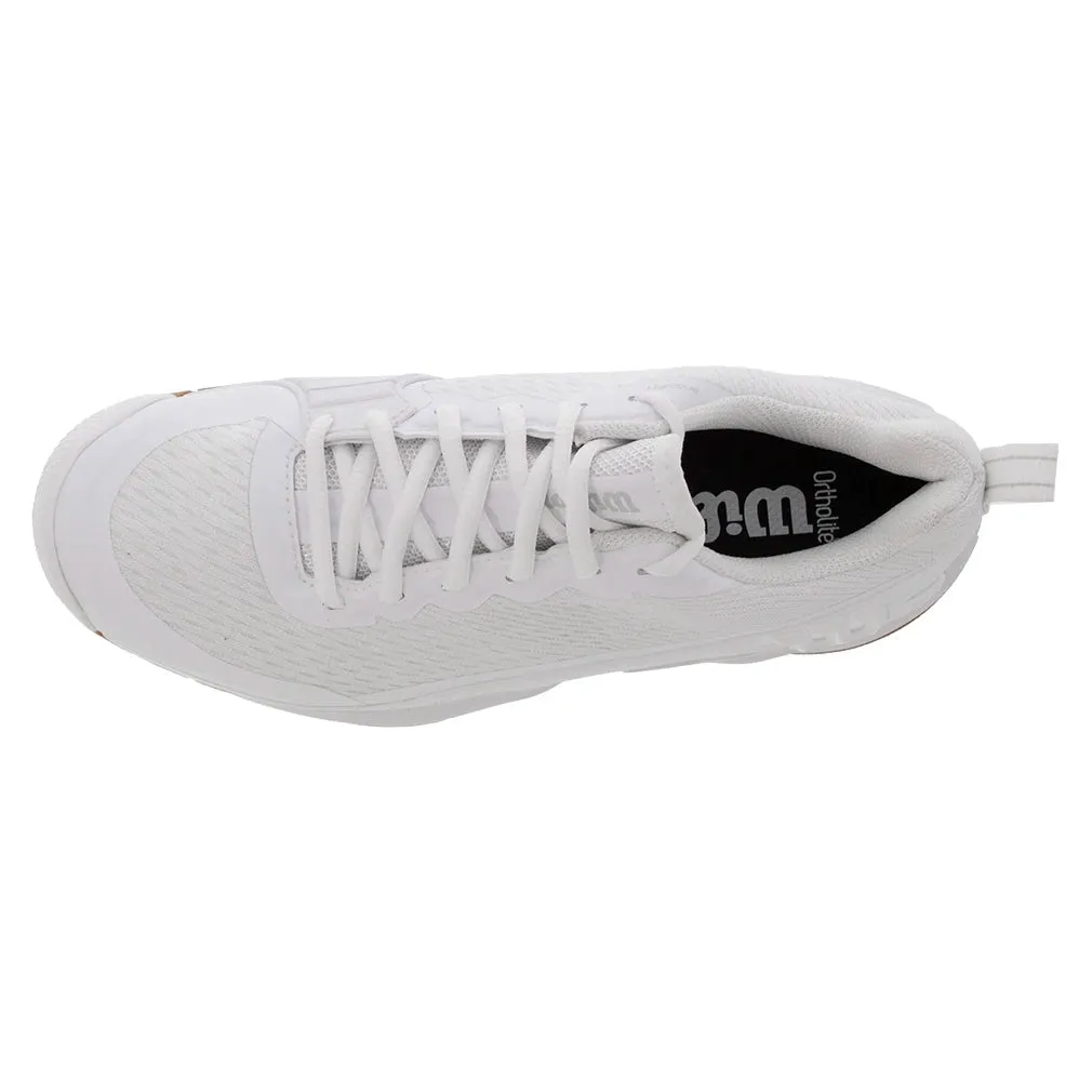 Men`s Rush Pro 4.5 Tennis Shoes White and Gum