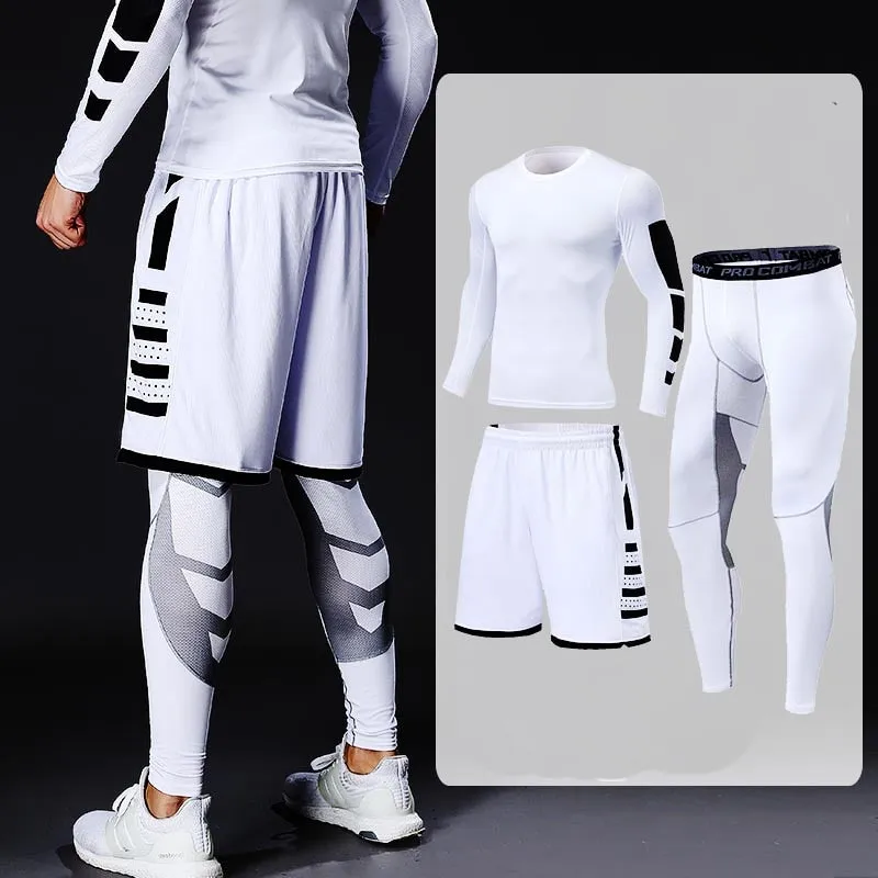 Men's Training Fitness Sportswear Set