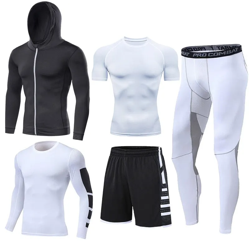 Men's Training Fitness Sportswear Set