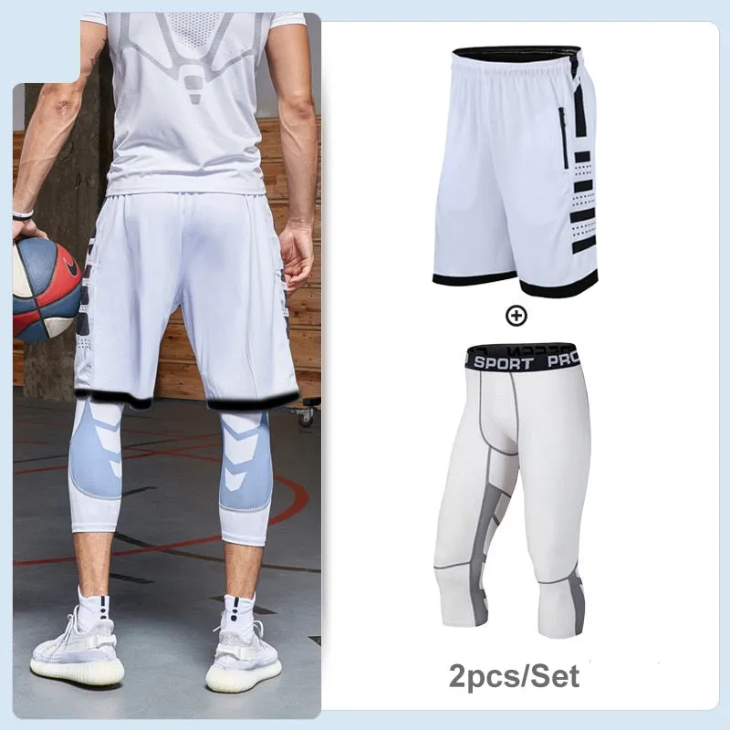 Men's Training Fitness Sportswear Set