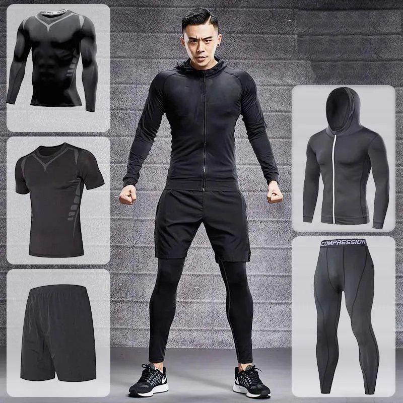 Men's Training Fitness Sportswear Set