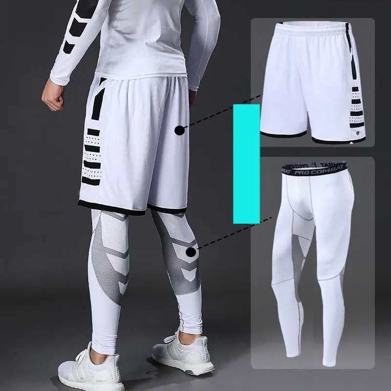 Men's Training Fitness Sportswear Set