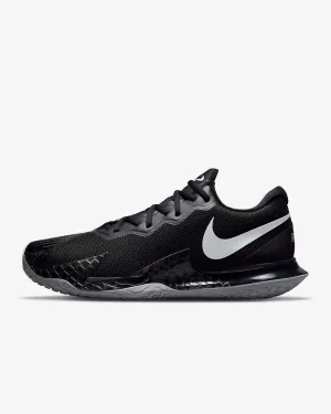 Men's Zoom Vapor Cage 4 Rafa Hard Court Tennis Shoes In Black/metallic Silver