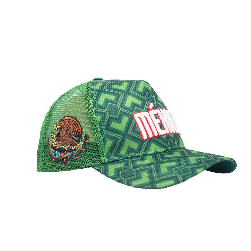 MEXICO SOCCER TRUCKER HAT