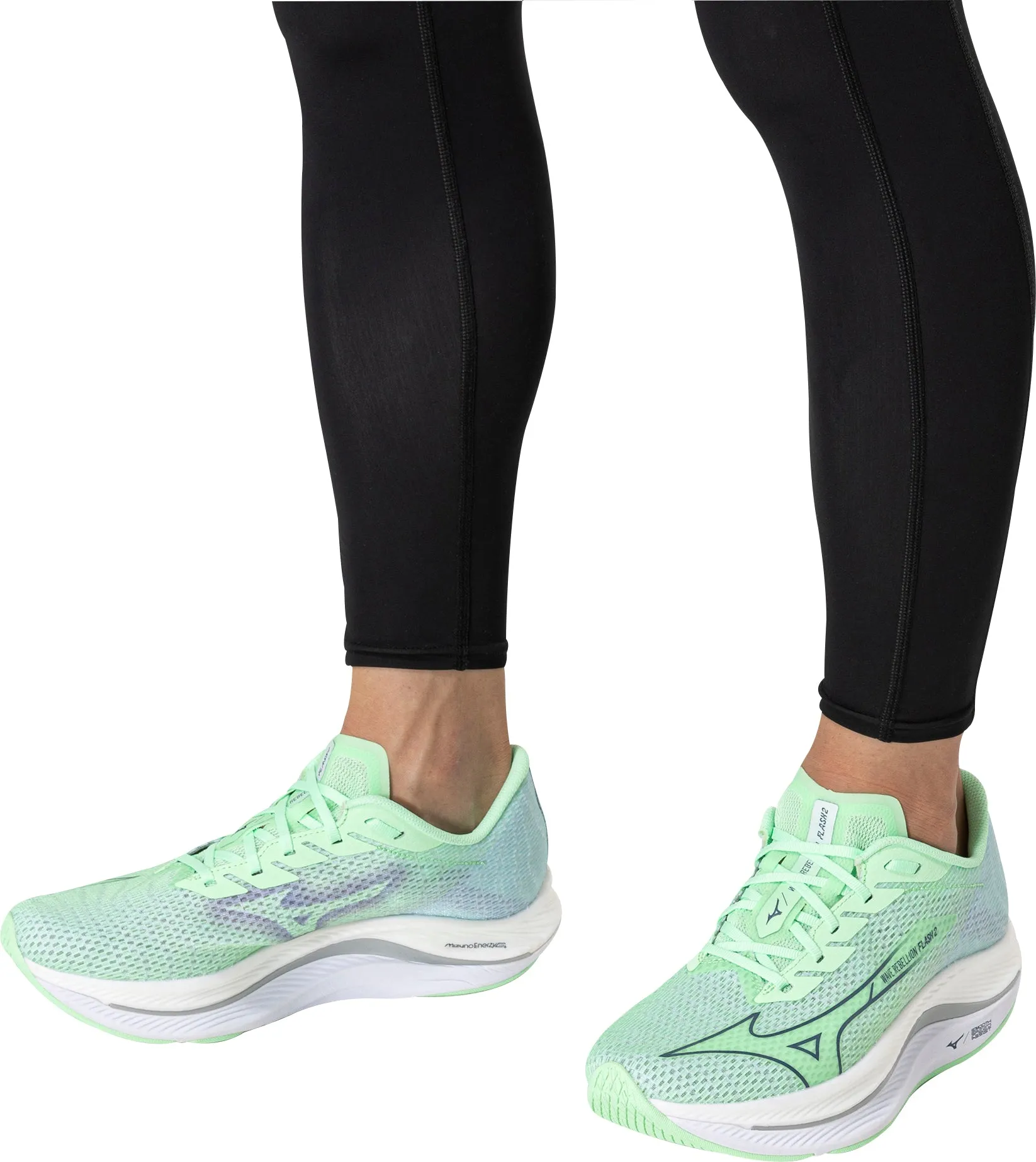 Mizuno Wave Rebellion Flash 2 Mens Running Shoes - Green