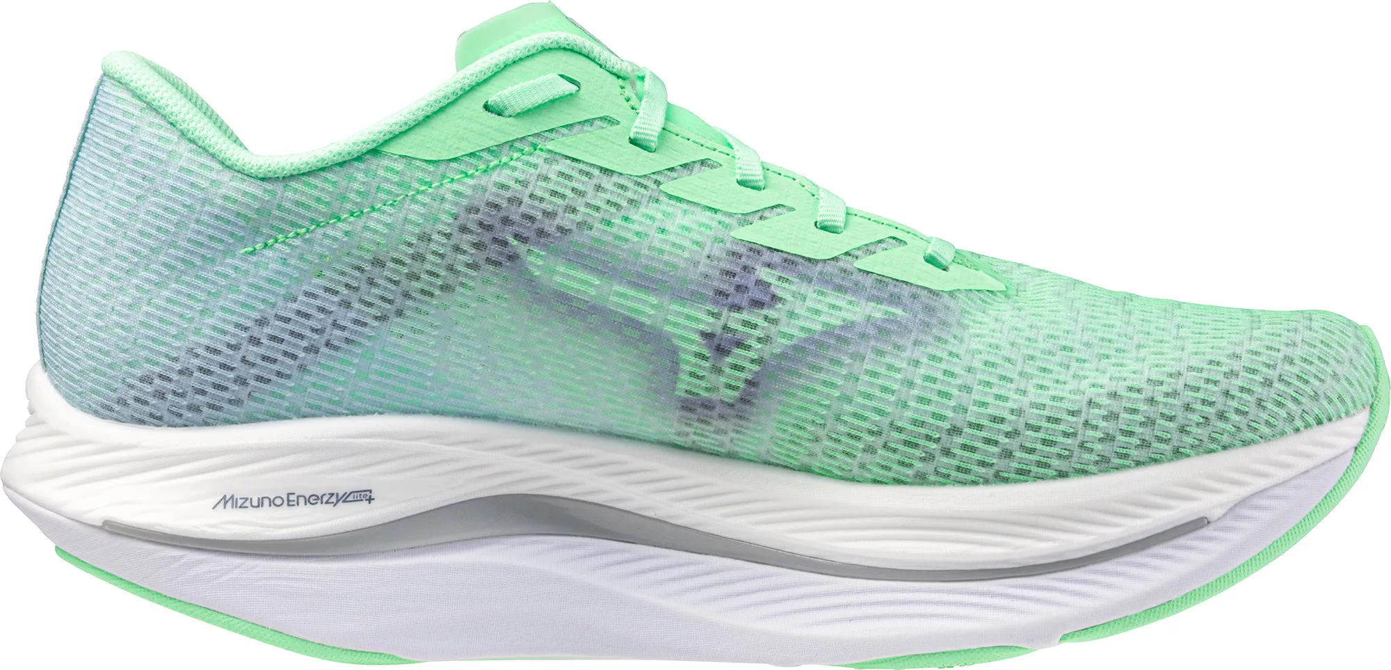 Mizuno Wave Rebellion Flash 2 Mens Running Shoes - Green