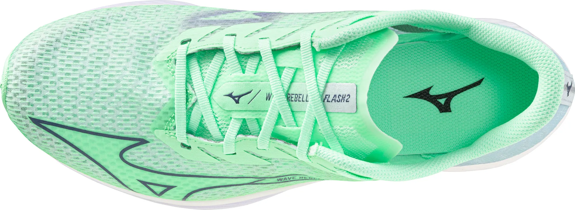 Mizuno Wave Rebellion Flash 2 Mens Running Shoes - Green