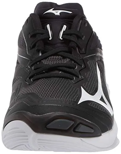Mizuno Women's Wave Lightning Z6 Volleyball Shoe, Blacksilver, 8 B US