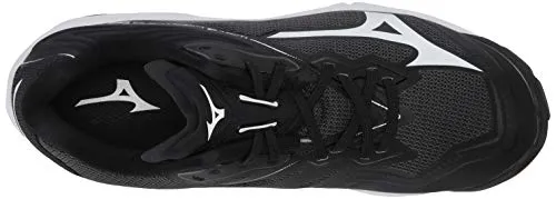 Mizuno Women's Wave Lightning Z6 Volleyball Shoe, Blacksilver, 8 B US