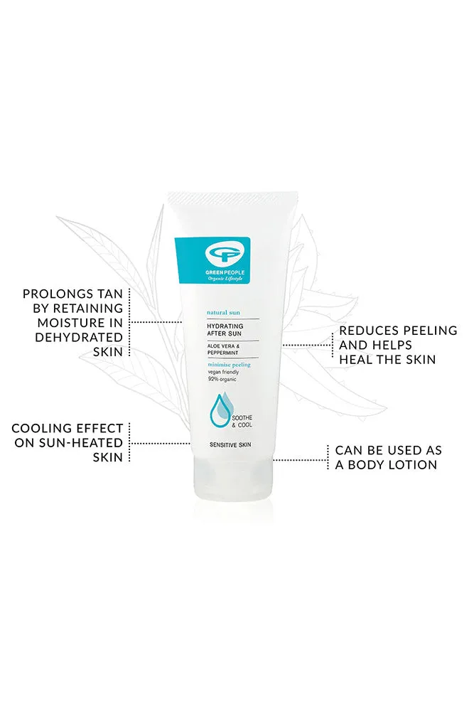 Moisturising After Sun With Aloe Vera and Peppermint