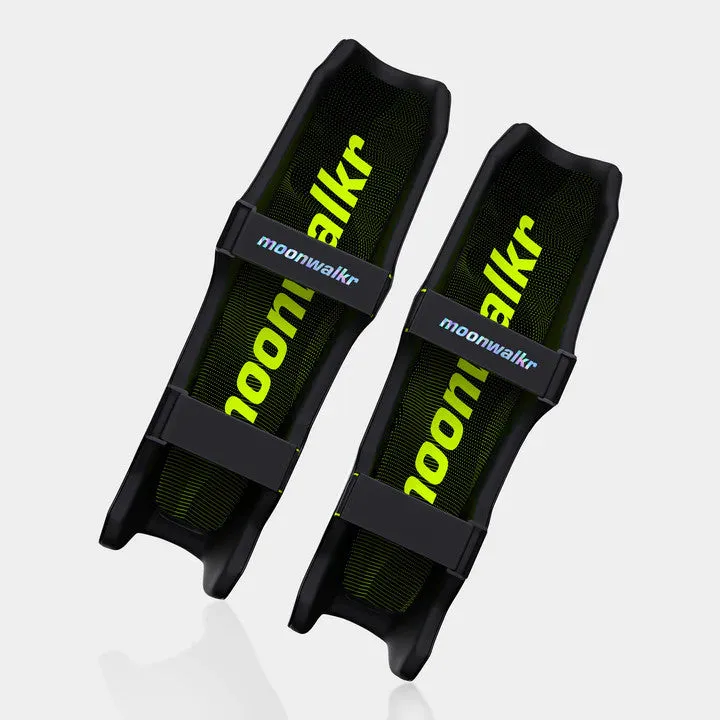 Moonwalkr 2.0 Cricket Batting Leg Guard Pads Black