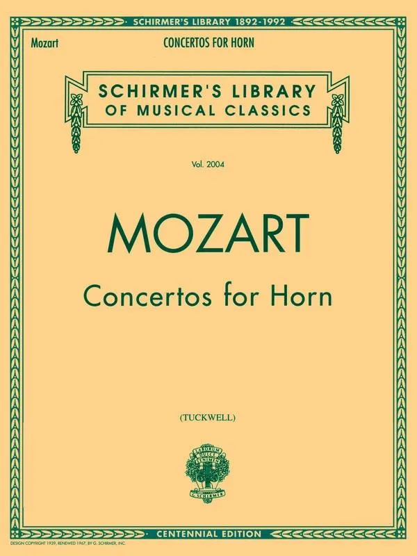 Mozart: Concertos for Horn