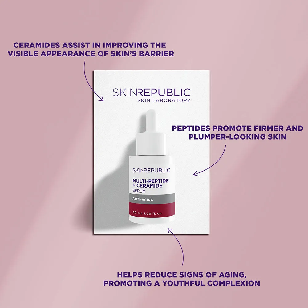 Multi-Peptide   Ceramide Serum