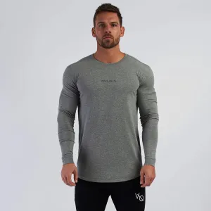 Muscle Workout Sports Long-sleeved T-shirt Tights Basketball Running Training Bottoming Shirt