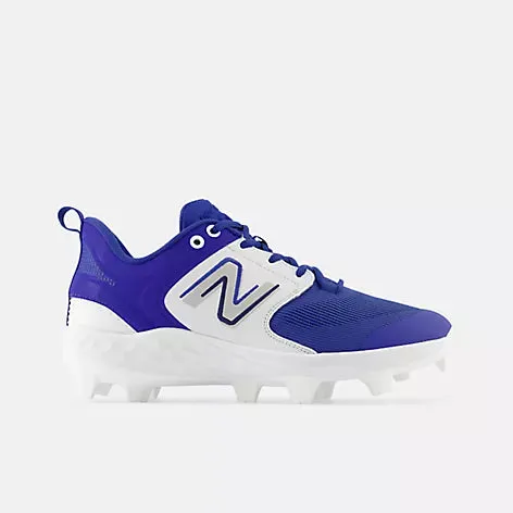 New Balance Fresh Foam 3000 v6 Molded Cleat - Royal w/ White