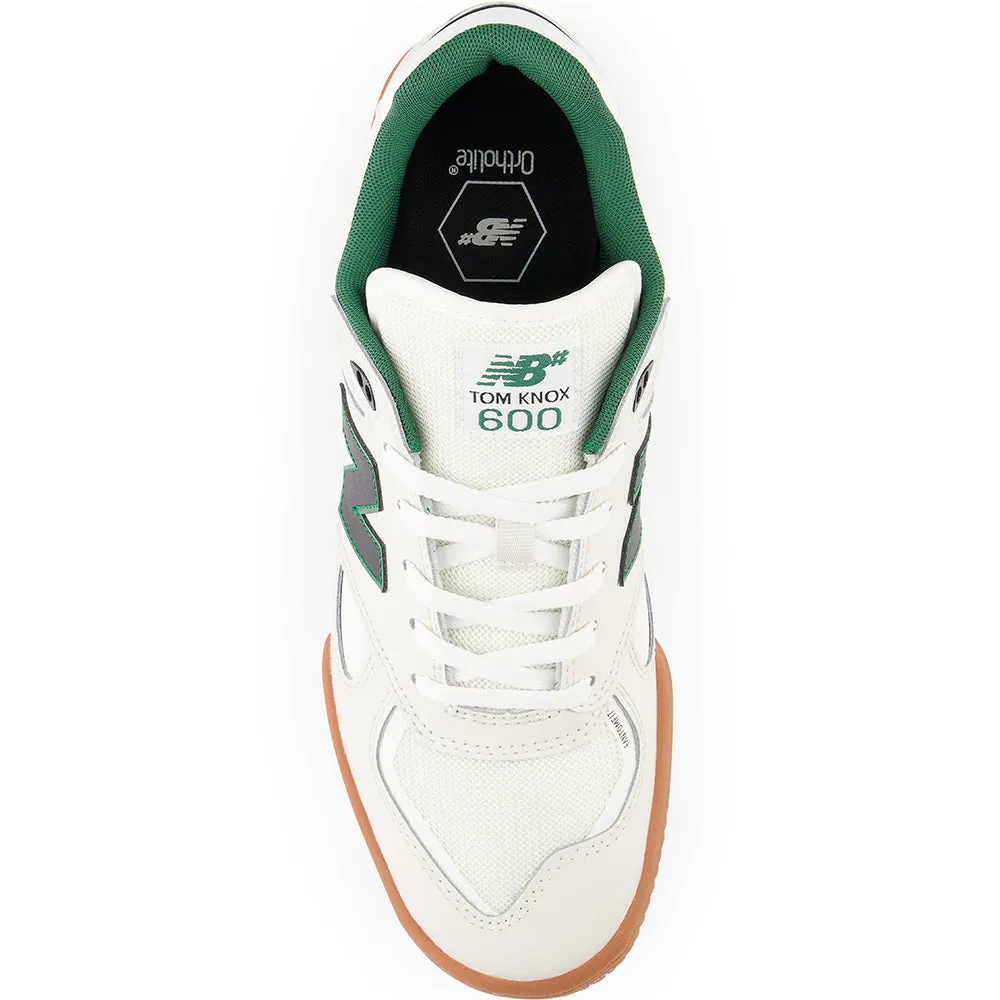 New Balance Numeric Tom Knox 600 Shoes White/Green