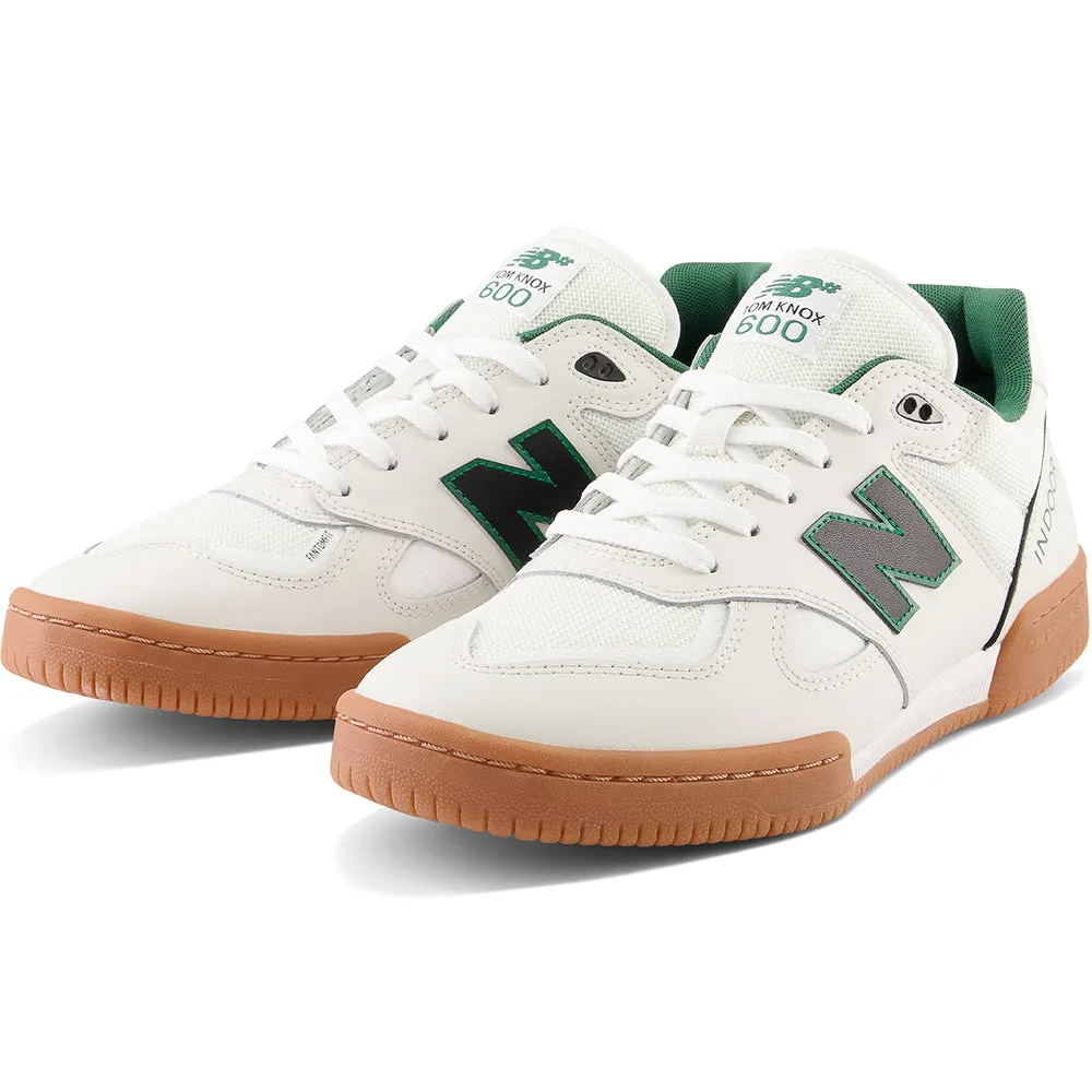 New Balance Numeric Tom Knox 600 Shoes White/Green