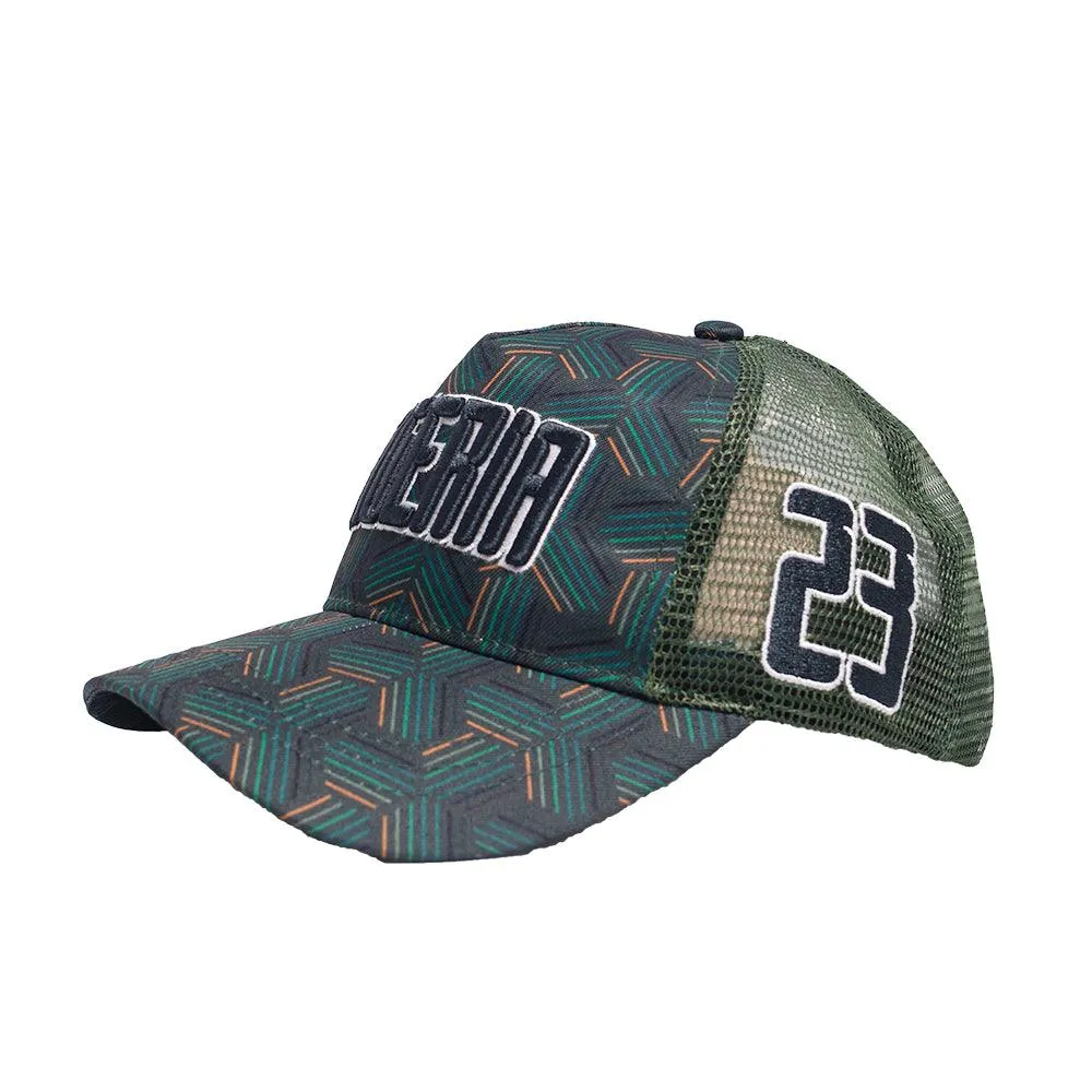 NIGERIA SOCCER TRUCKER HAT